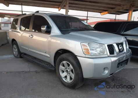 2006 Nissan Armada Le из США, поврежденный, VIN 5N1AA08A66N706539